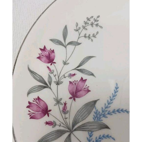 Royal Monarch China Fern Valley 6.5" Dessert Plate Holland MCM VNTG Replacement - Picture 11 of 16